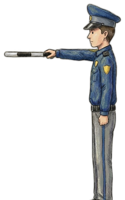 მარჯვენა ხელი წინ